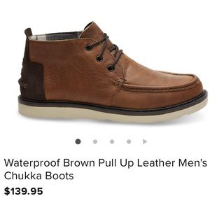 Men’s TOMS Chukka Waterproof Boots